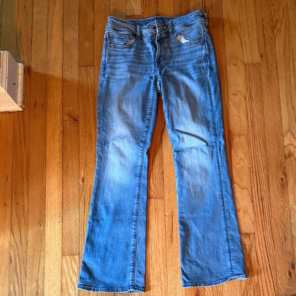 American Eagle Outfitters Light Blue Bootcut Jeans
